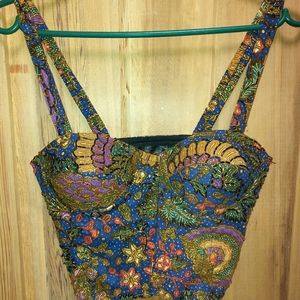 Vintage Beaded Bustier